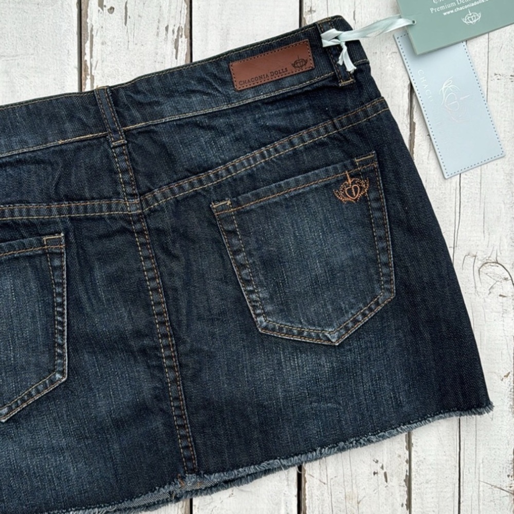 Denim Skirt by Chaconia Dolls NWT
